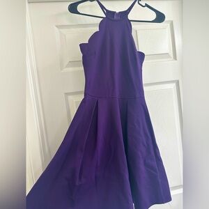 Purple Junior Dress